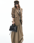 IAMXIAA Oversized Checked Blazer Jacket