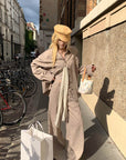 Rase le sol Relaxed Shirt and Wide-Leg Pants Set