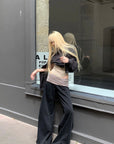 Rase le sol Embroidered Oversized Sweatshirt