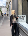 Rase le sol Embroidered Oversized Sweatshirt