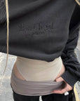 Rase le sol Embroidered Oversized Sweatshirt