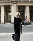 Rase le sol Suit Set Relaxed Straight Pants and Structured Blazer