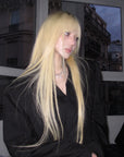 Rase le sol Suit Set Relaxed Straight Pants and Structured Blazer
