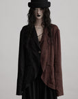 DOINDULGE Deconstructed Spliced Blazer