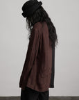 DOINDULGE Deconstructed Spliced Blazer