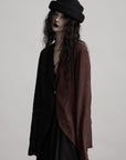 DOINDULGE Deconstructed Spliced Blazer