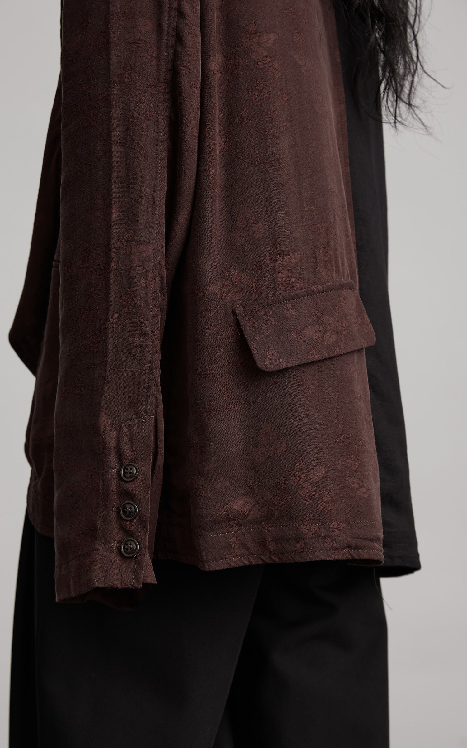 DOINDULGE Deconstructed Spliced Blazer
