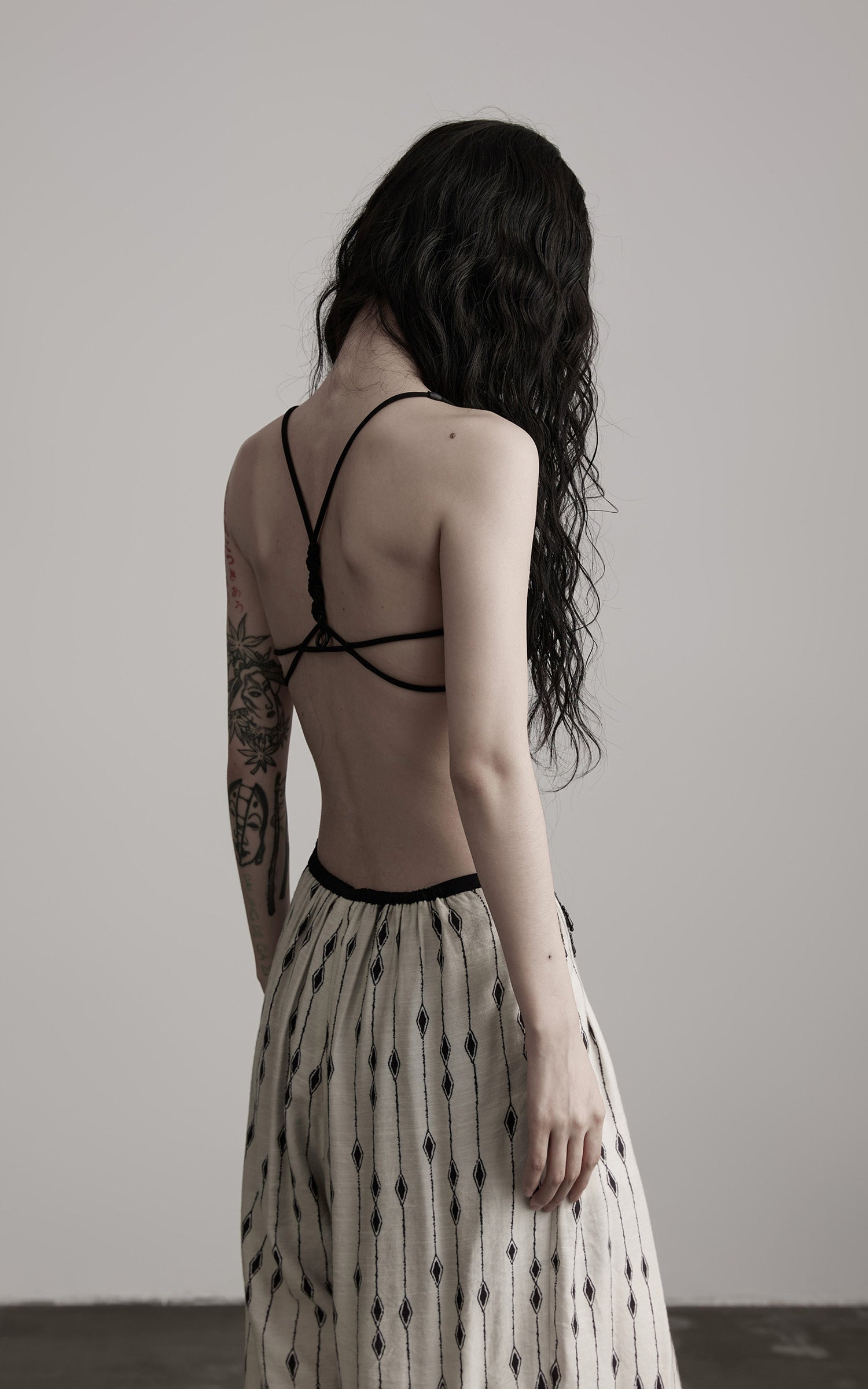 DOINDULGE Braided Strap Detail Bralette Top