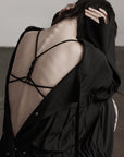 DOINDULGE Braided Strap Detail Bralette Top
