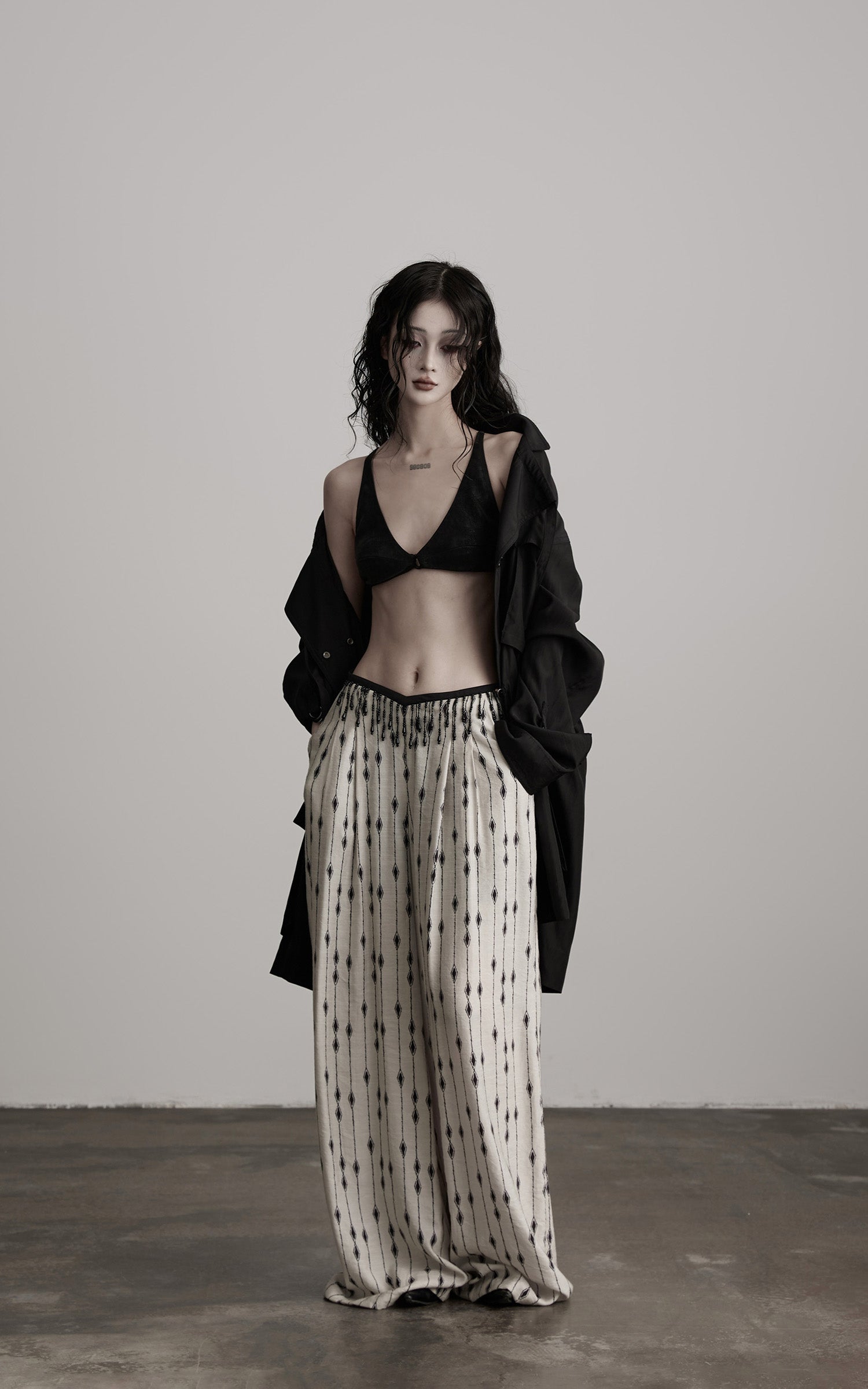 DOINDULGE Braided Strap Detail Bralette Top