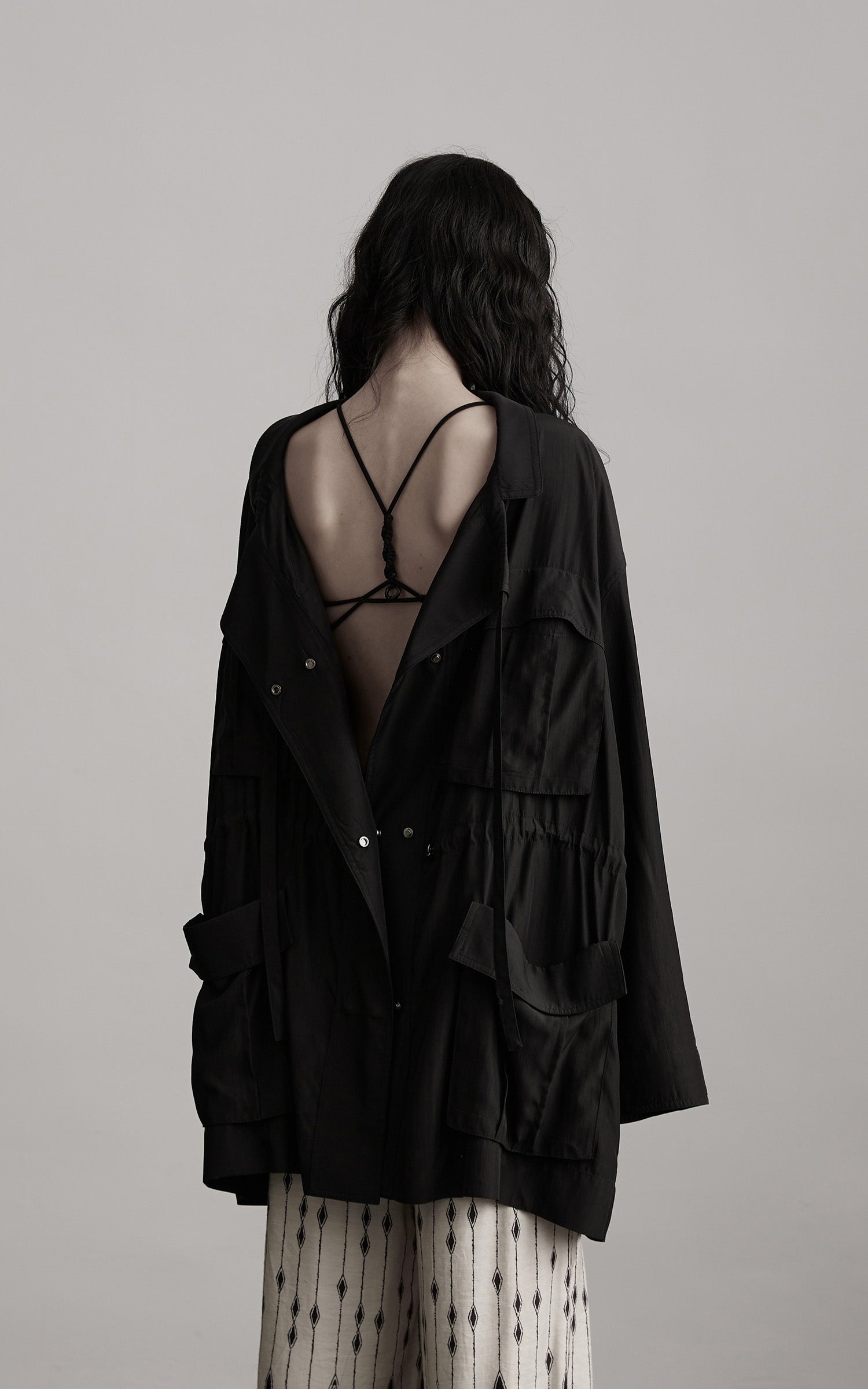 DOINDULGE Braided Strap Detail Bralette Top