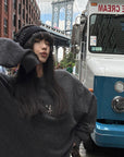 WARDEN EDGE 021 Knit Sweater & Graphic Beanie Set