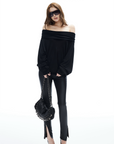 IAMXIAA Coated Skinny Leather Pants High Shine Slim Fit Trousers