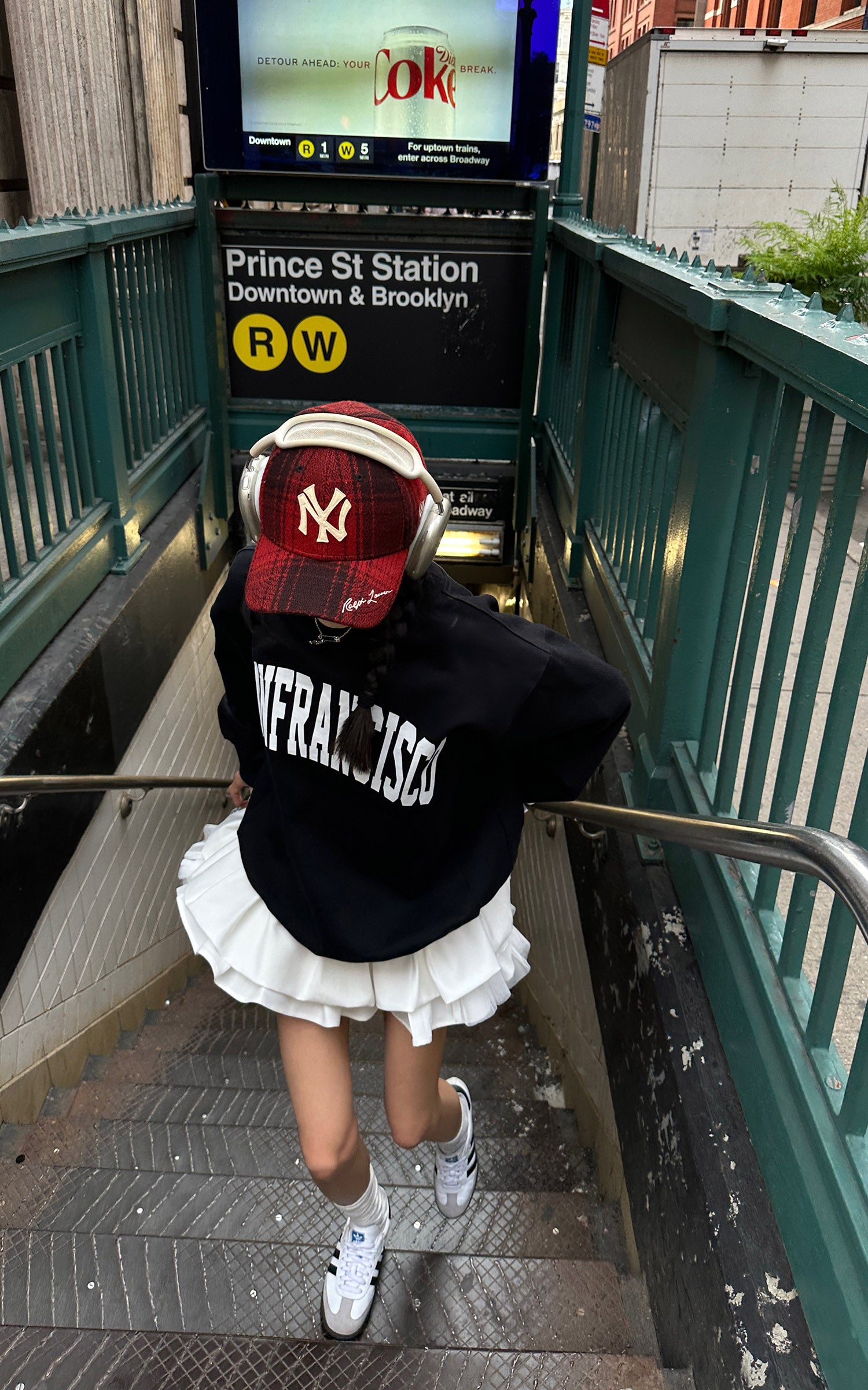 WARDEN EDGE Oversized San Francisco Sweatshirt Casual Streetwear Pullover