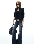 IAMXIAA Flared Low Rise Denim Jeans