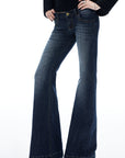 IAMXIAA Jeans en denim évasés taille basse