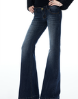 IAMXIAA Flared Low Rise Denim Jeans