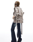 IAMXIAA Jeans en denim évasés taille basse