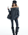 IAMXIAA Coated Skinny Leather Pants High Shine Slim Fit Trousers