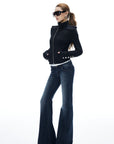 IAMXIAA Jeans en denim évasés taille basse