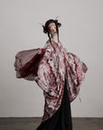 DOINDULGE Tie Dye Flowing Sheer Cardigan