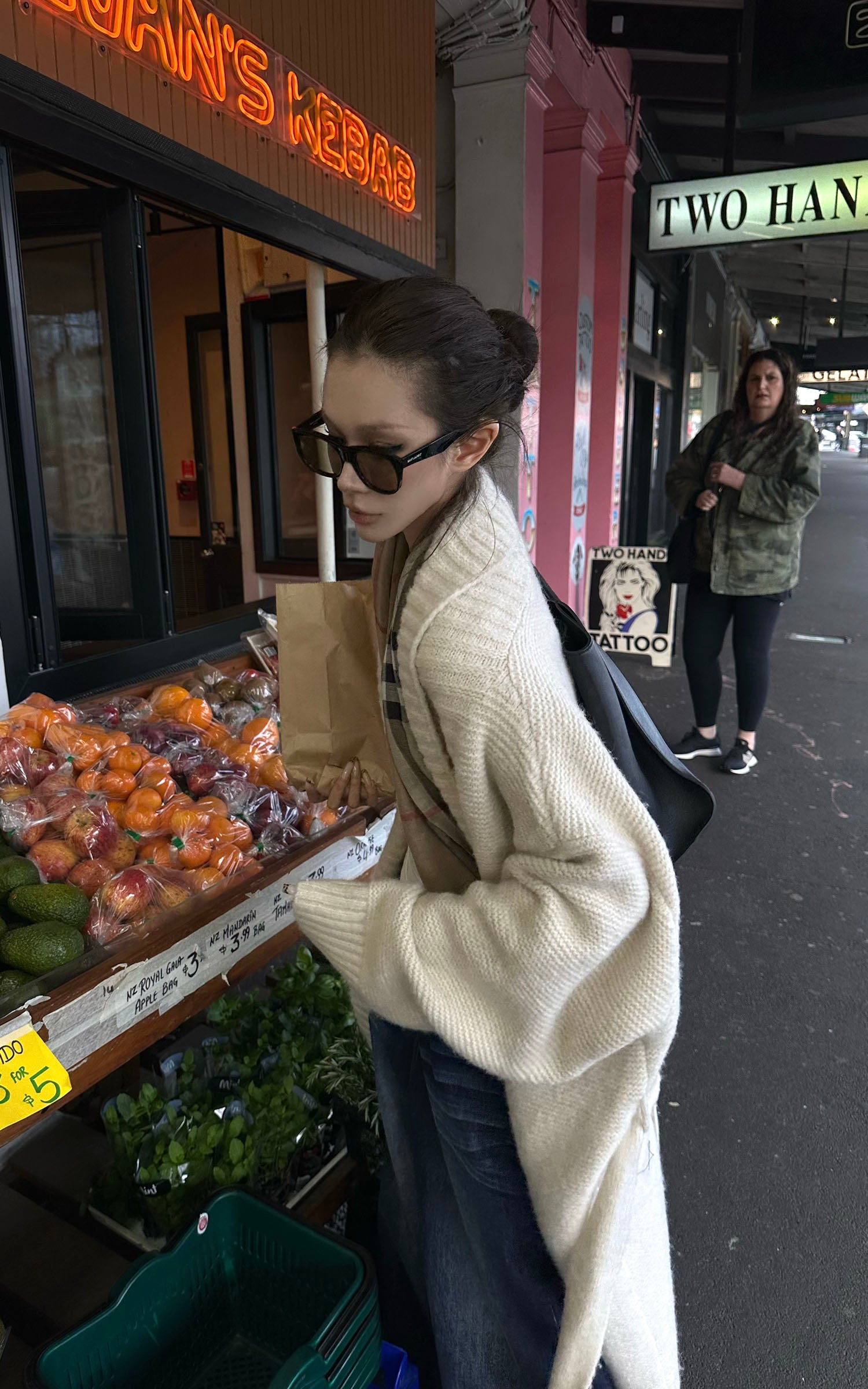 0122stepll Oversized Belted Knit Cardigan Coat