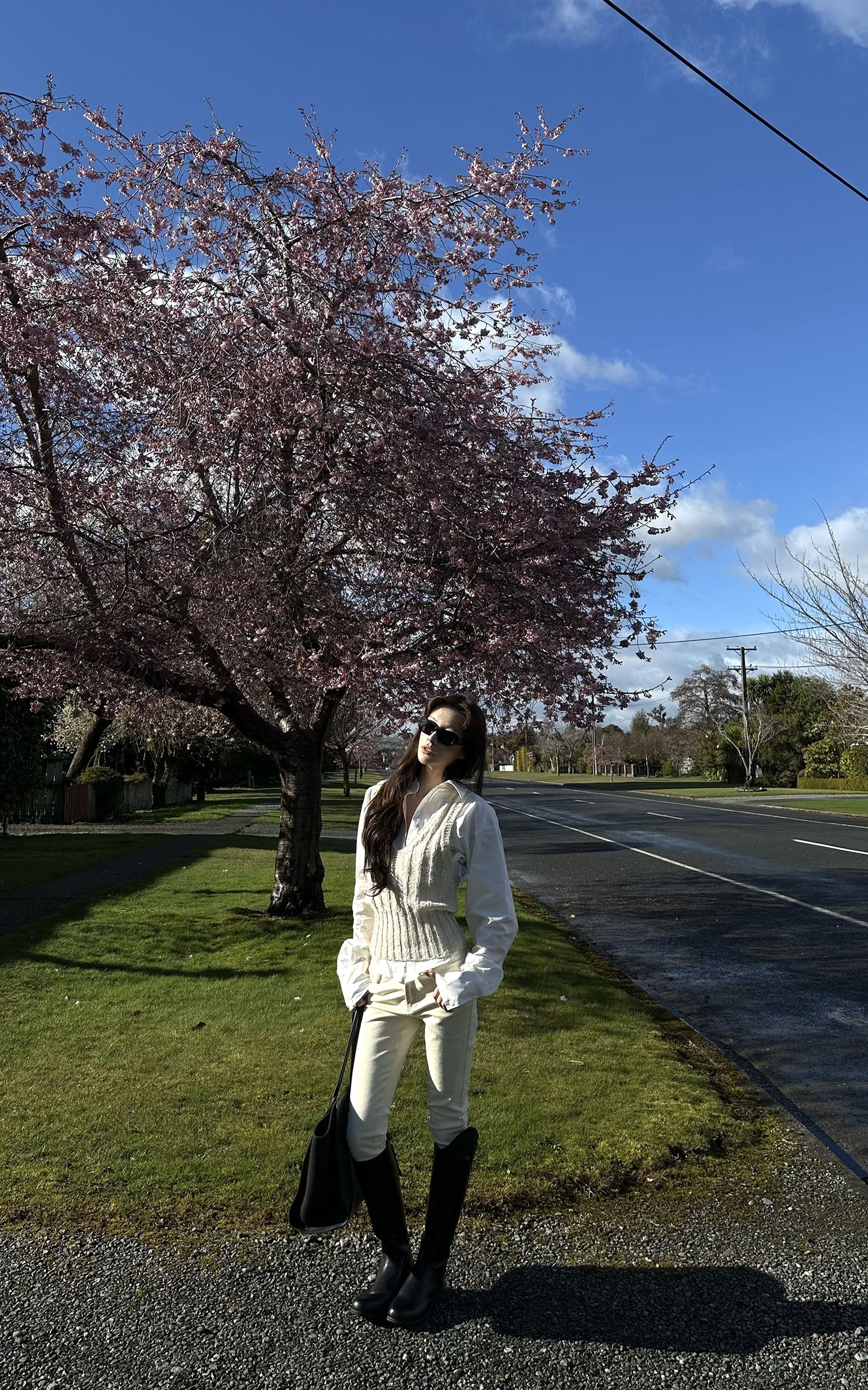 0122stepll 화이트 셔츠 세트