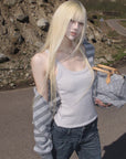 Rase le sol Contoured Knit Tank with Sculpted Racerback