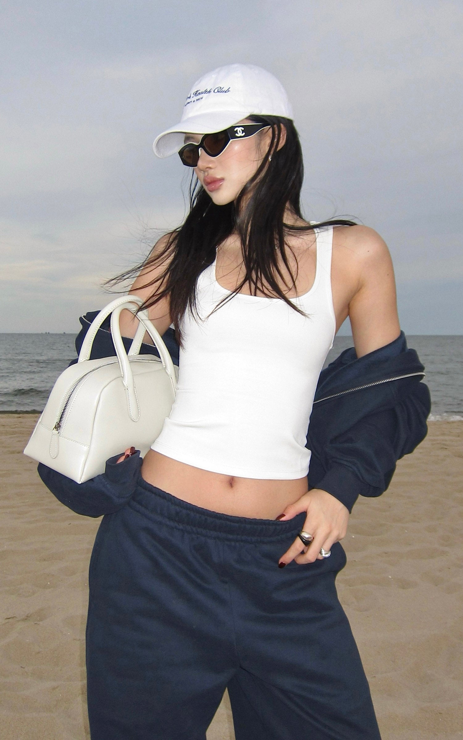 ROVENTE Wide-Leg Fleece Sweatpants