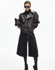 IAMXIAA Wool-Blend Wide Culotte Pants