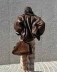 ROVENTE Checked Wide-Leg Pants