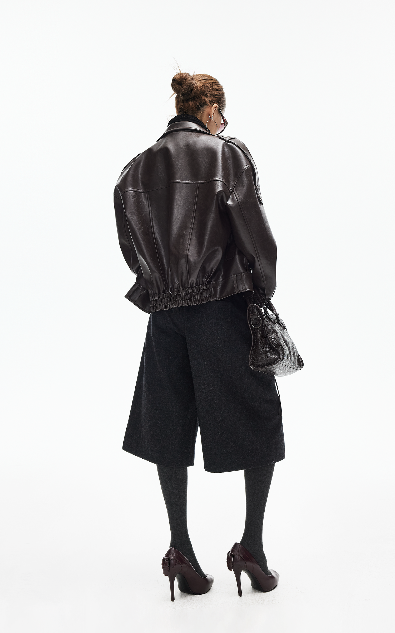 IAMXIAA Wool-Blend Wide Culotte Pants