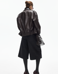 IAMXIAA Wool-Blend Wide Culotte Pants