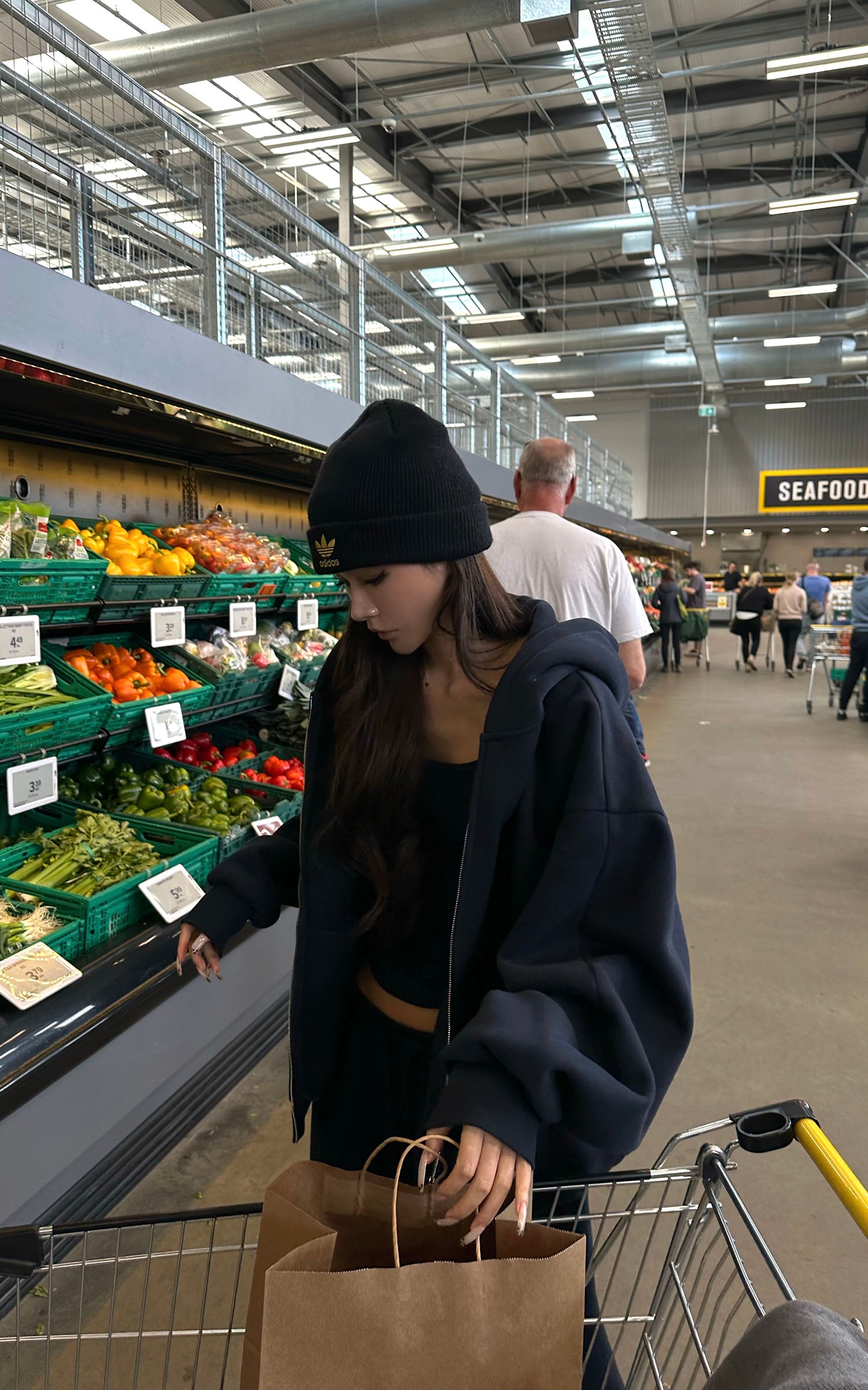 Veste cardigan 0122tepll &amp; ensemble pantalon large à cordon