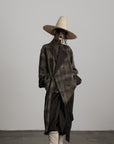 DOINDULGE Asymmetric Dyed Tailored Jacket