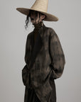 DOINDULGE Asymmetric Dyed Tailored Jacket
