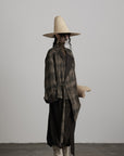 DOINDULGE Asymmetric Dyed Tailored Jacket