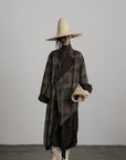 DOINDULGE Asymmetric Dyed Tailored Jacket