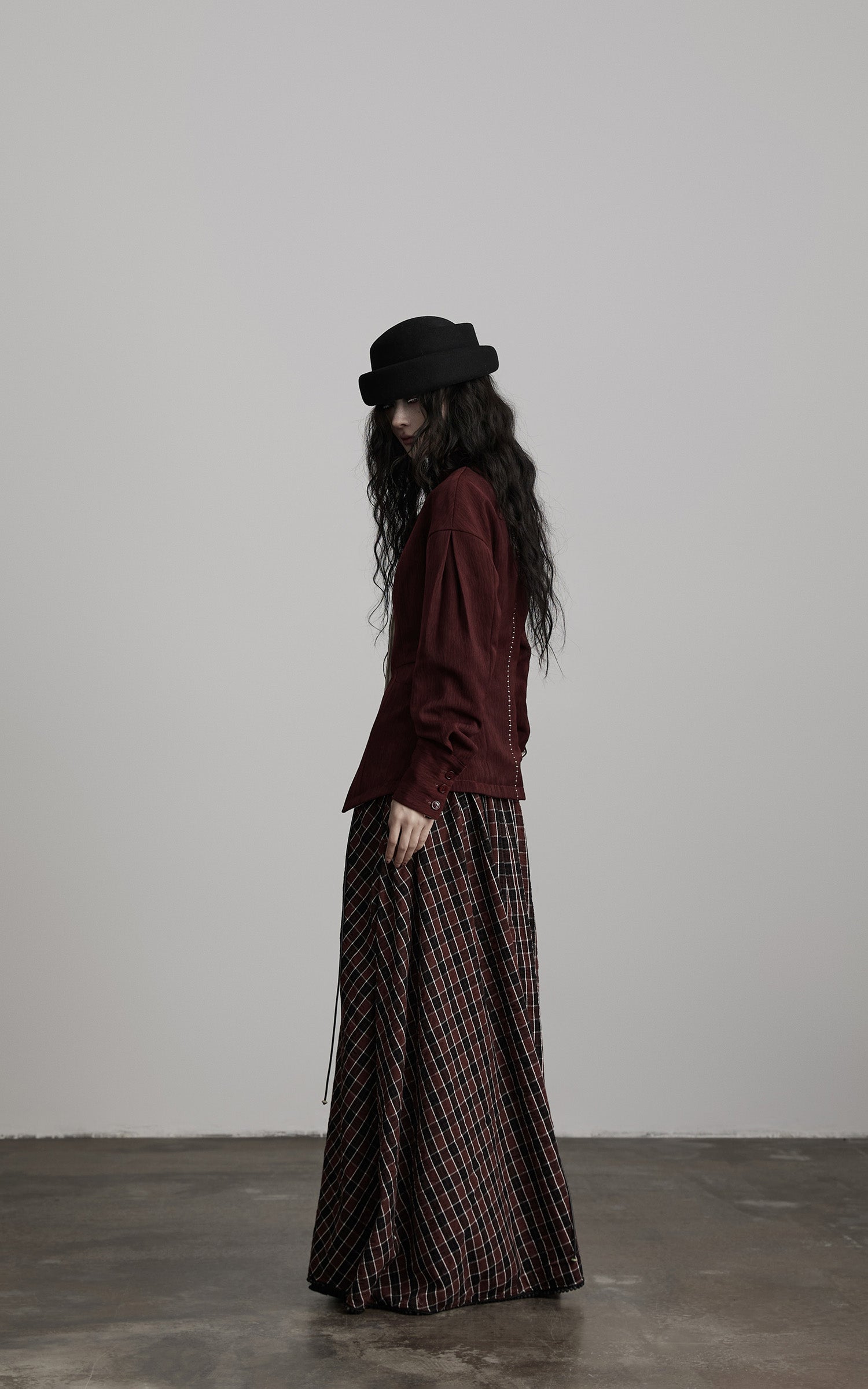 DOINDULGE Reversible Sculpted Jacket with Asymmetric Button Line