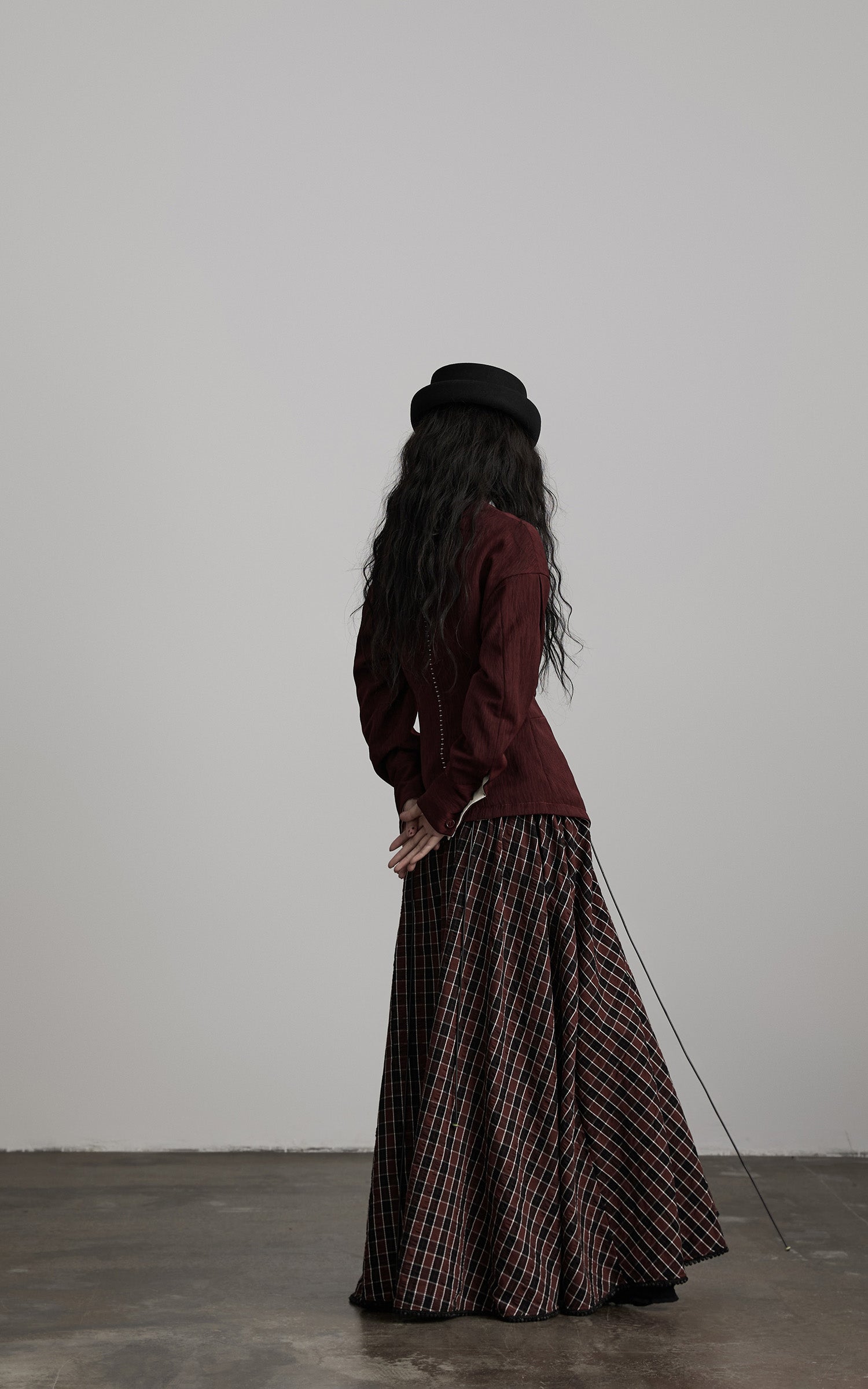 DOINDULGE Reversible Sculpted Jacket with Asymmetric Button Line