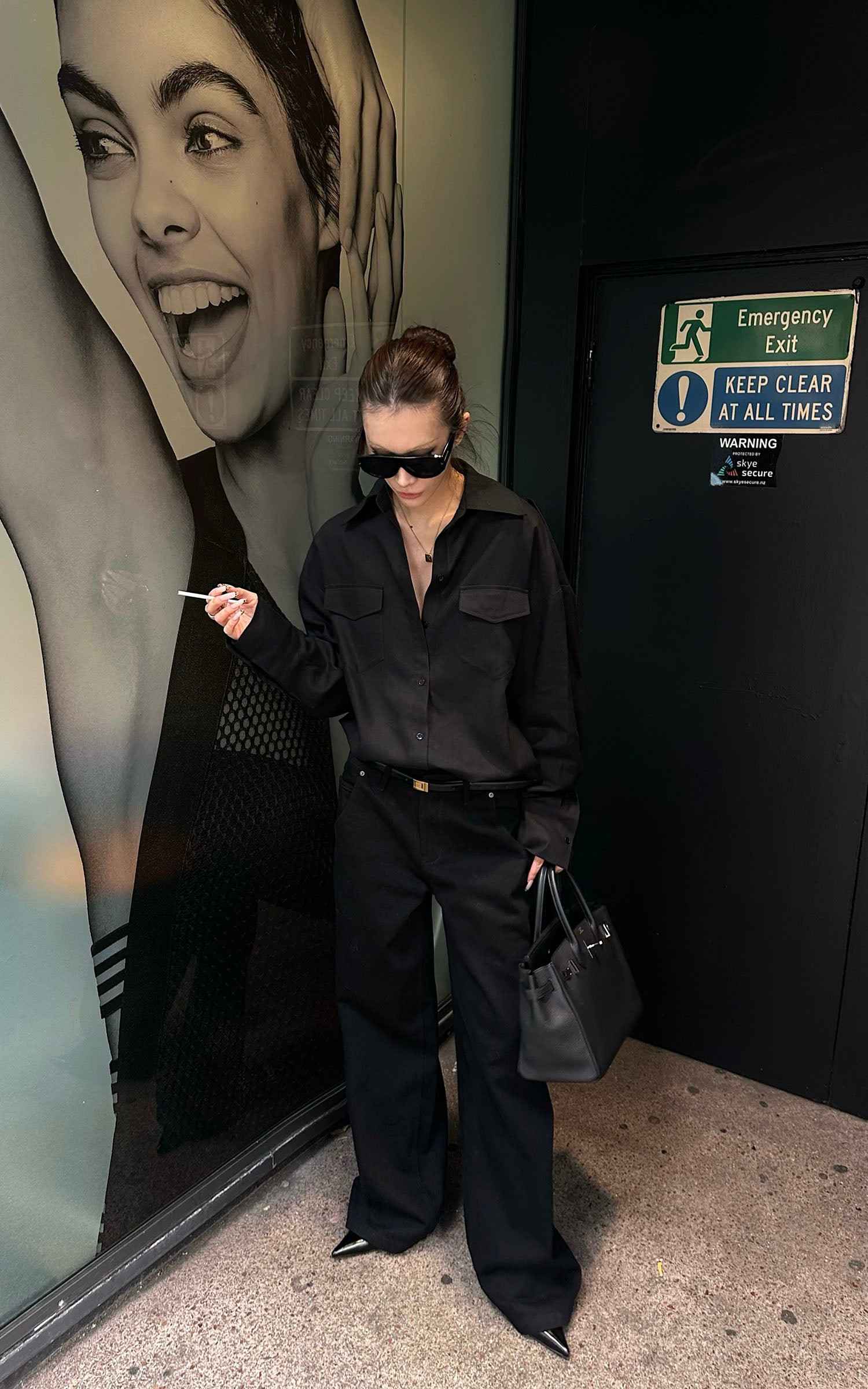 0122stepll Slim-Fit Collared Long Sleeve Jacket