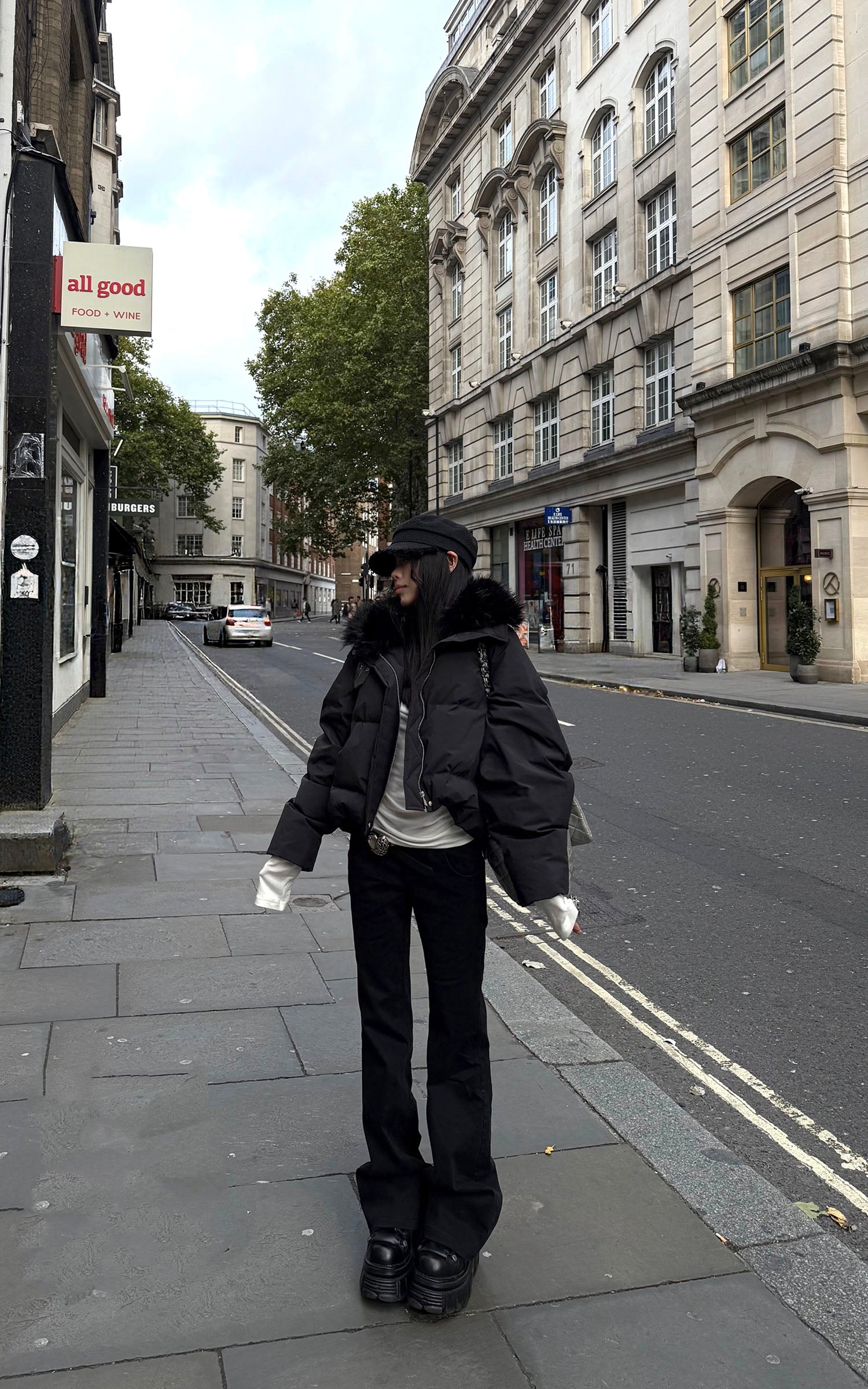 WARDEN EDGE Slim Flared Denim Pants