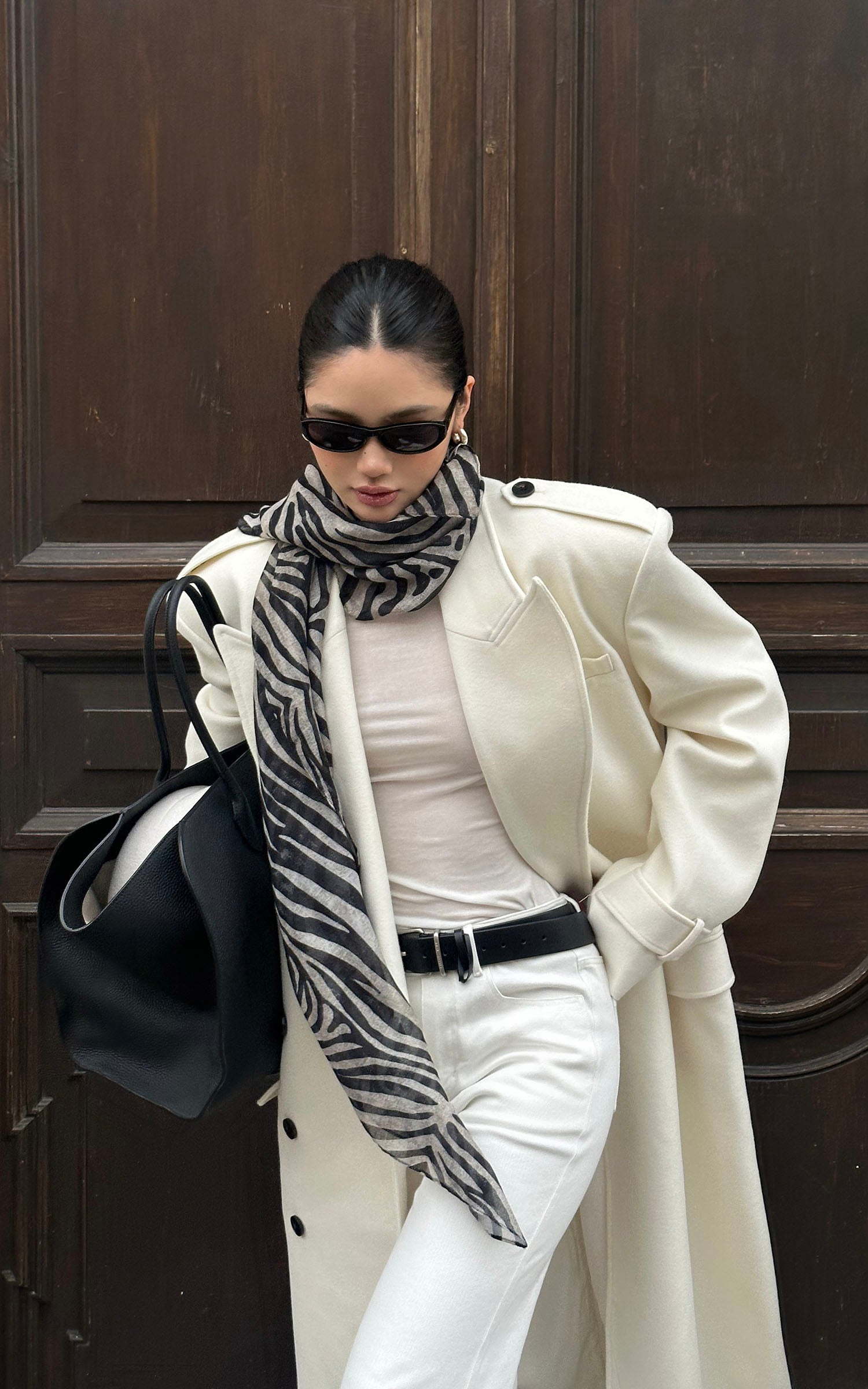 ROVENTE フィットした長袖トップ