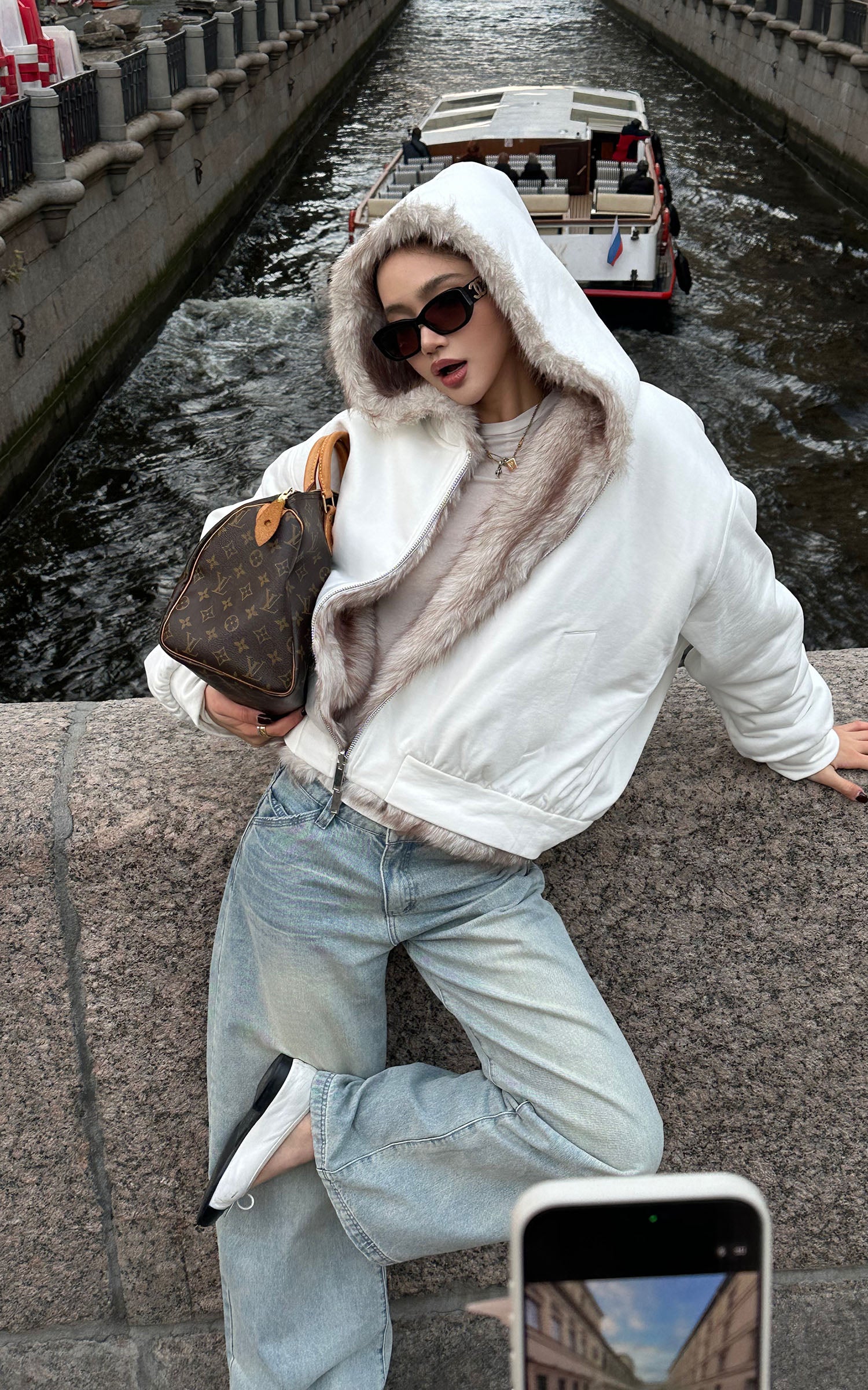 ROVENTE Reversible Fleece Hoodie Jacket – PINKPARKS