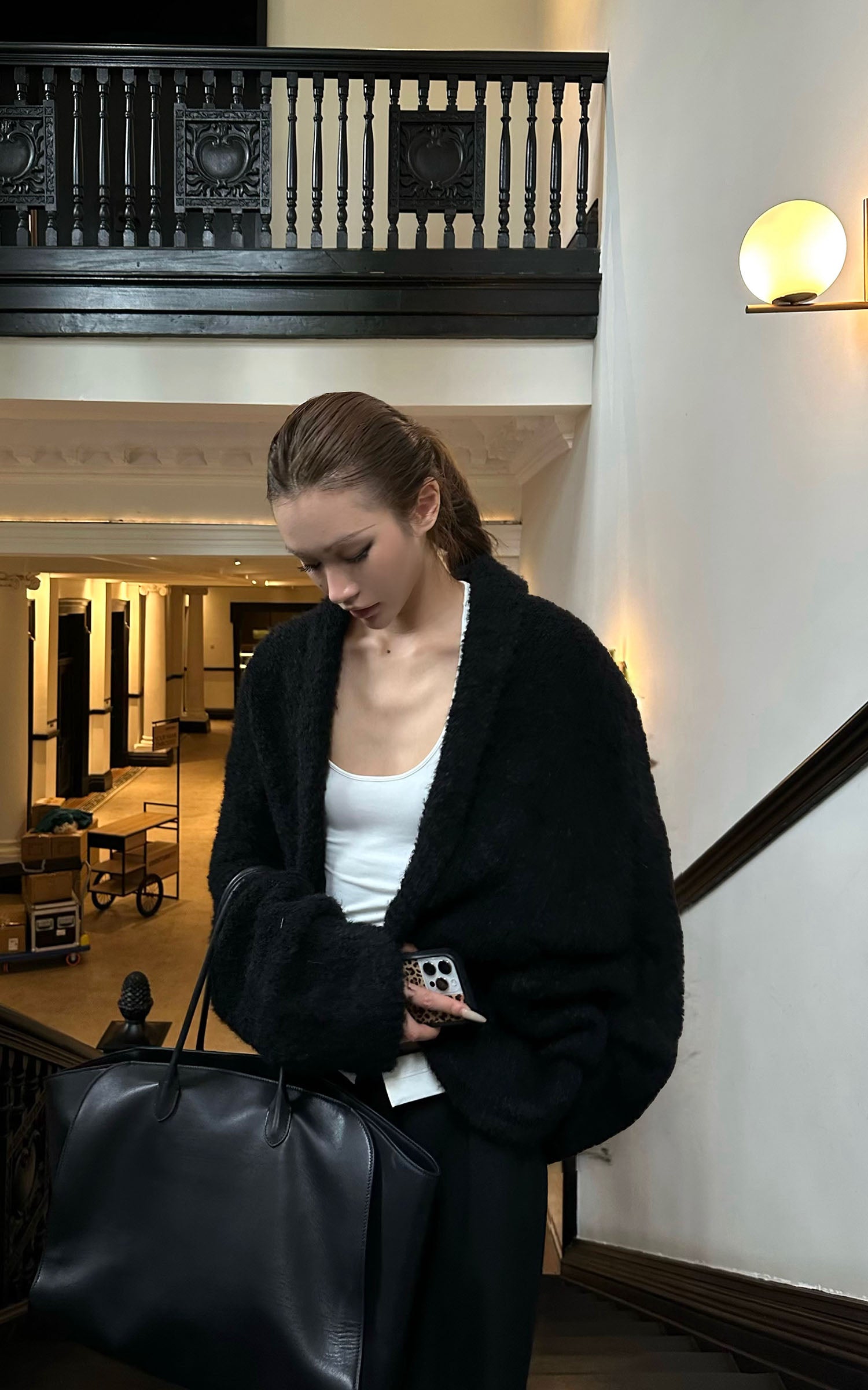 0122stepll Knit Cardigan Jacket