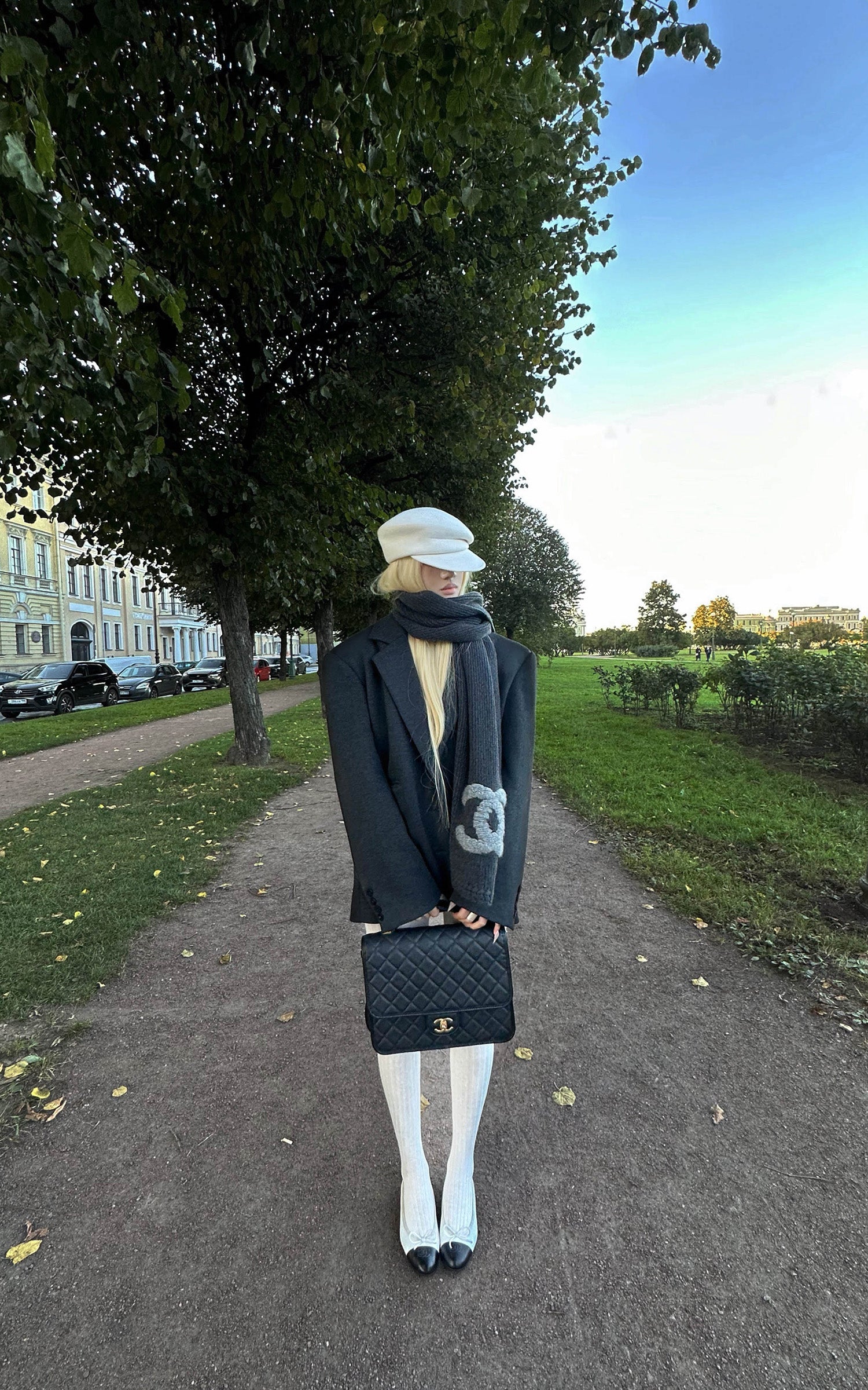 Rase le sol deconstructed wool-like tailored blazer jacket