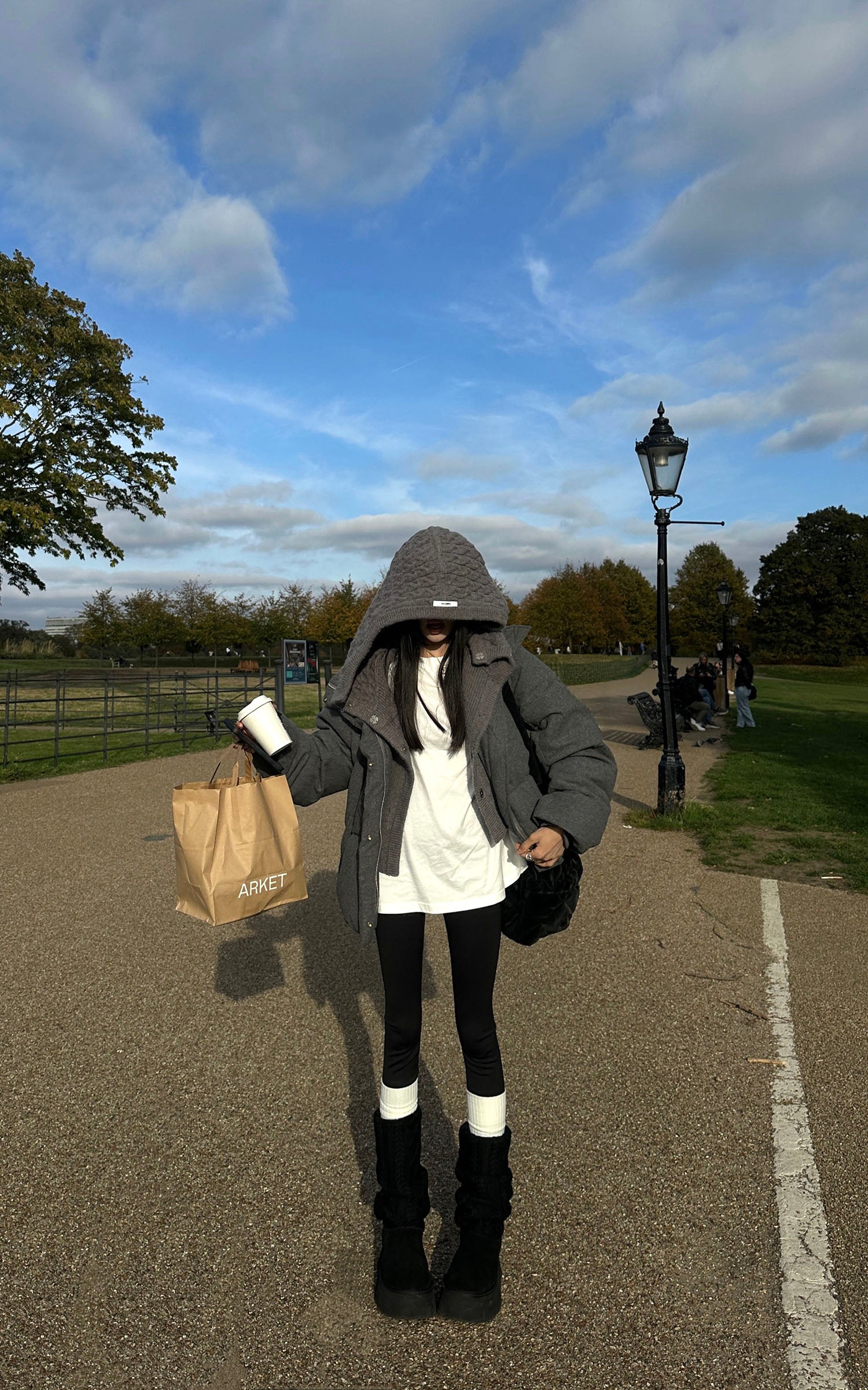 WARDEN EDGE Oversized Cotton Long Sleeve T-Shirt