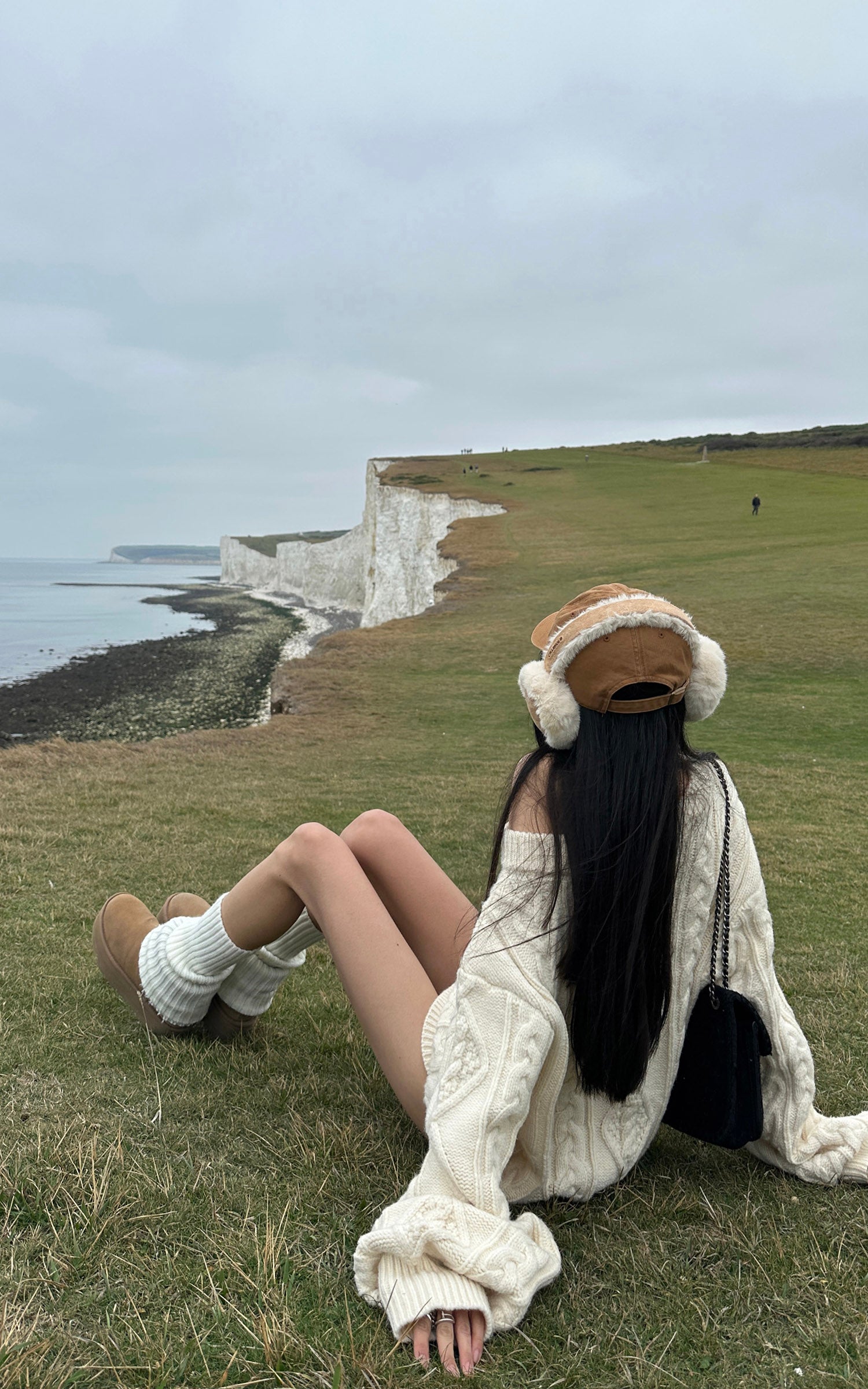 WARDEN EDGE ケーブルニットオーバーサイズセーター