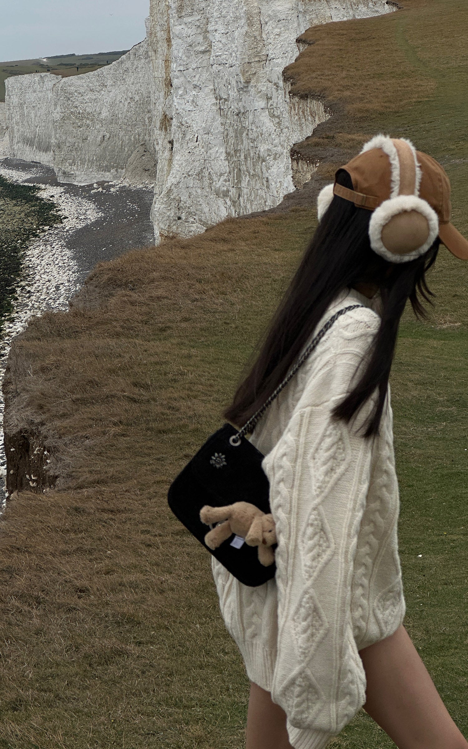 WARDEN EDGE ケーブルニットオーバーサイズセーター