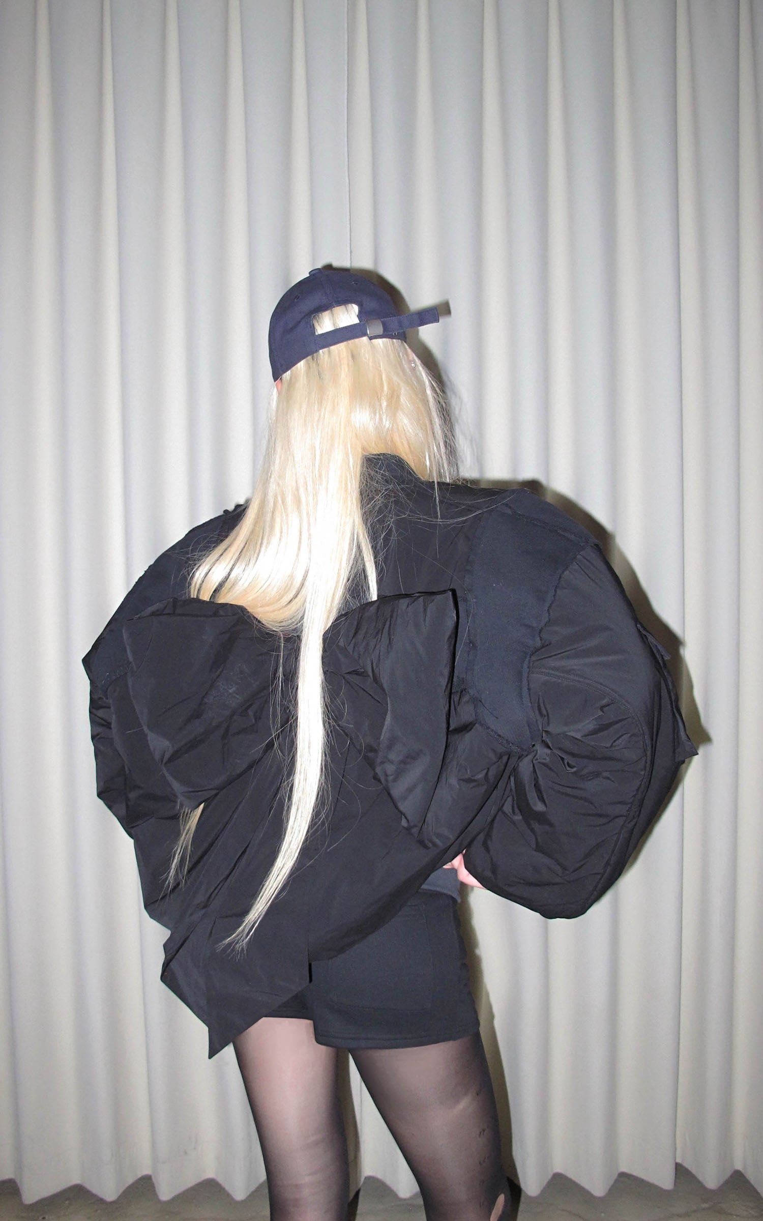 Rase le sol 取り外し可能なリボン付きパデッドジャケット